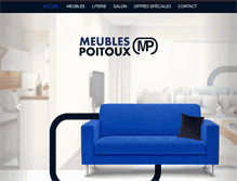 Tablet Screenshot of meublespoitoux.com